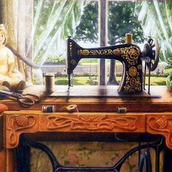 Sewing Machine Diamond Painting