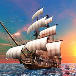 Ship DIY Diamond Painting
