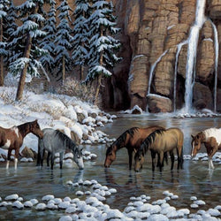 Wild Horses Paint by Diamonds