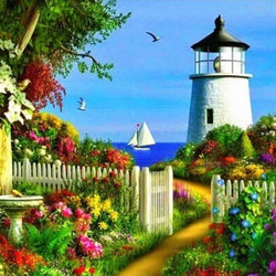 Spring Point Ledge Lighthouse Diamond Painting