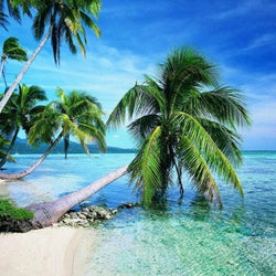Summer Beach Paint by Diamonds