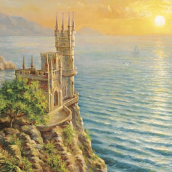 Swallow's Nest Castle Paint by Diamonds
