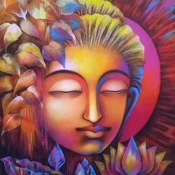The Buddha Paint by Diamonds