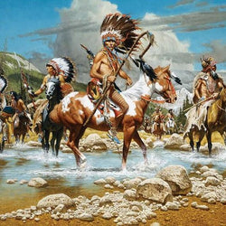 The Chiefs Paint by Diamonds