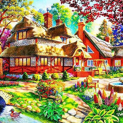 The Dream Home Paint by Diamonds