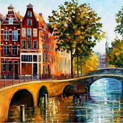 The Gateway to Amsterdam Diamond Painting Kit