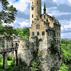 The Lichtenstein Castle Paint by Diamonds