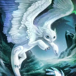 The Mythical Frost Feather Diamond Painting