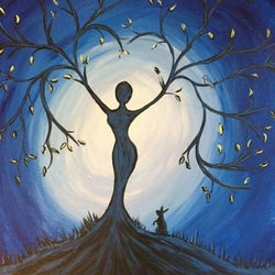 Tree Lady Diamond Painting Kit