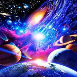 Universe Paint by Diamonds