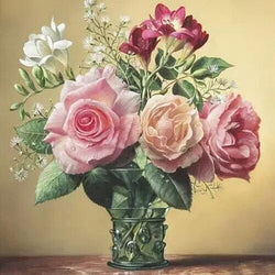 Vase of Flowers Diamond Painting