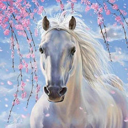 White Horse Painting Kit