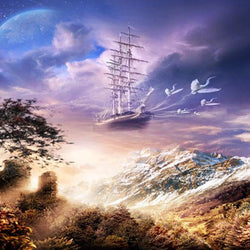 3D Abstract Diamond Art