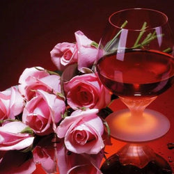 Wine & Roses DIY Painting
