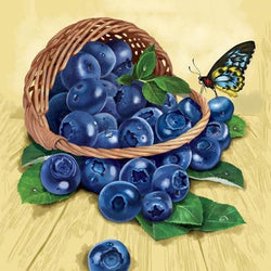 Blueberries Round Drill