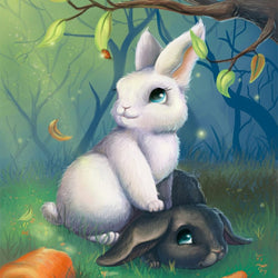 Rabbits Diamond Painting
