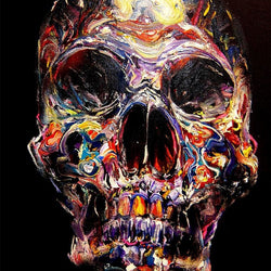 Colorful Skull DIY Diamond Painting